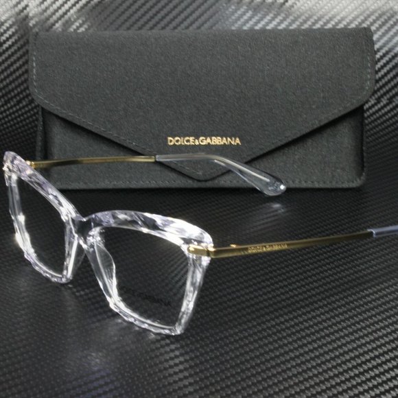 Dolce & Gabbana Crystal Stunning 53mm Eyeglasses